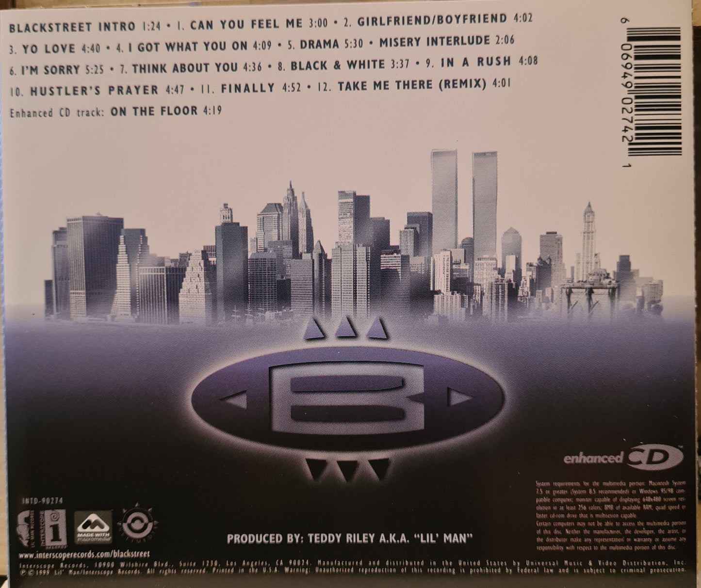 BlackStreet ~ Finally (CD)