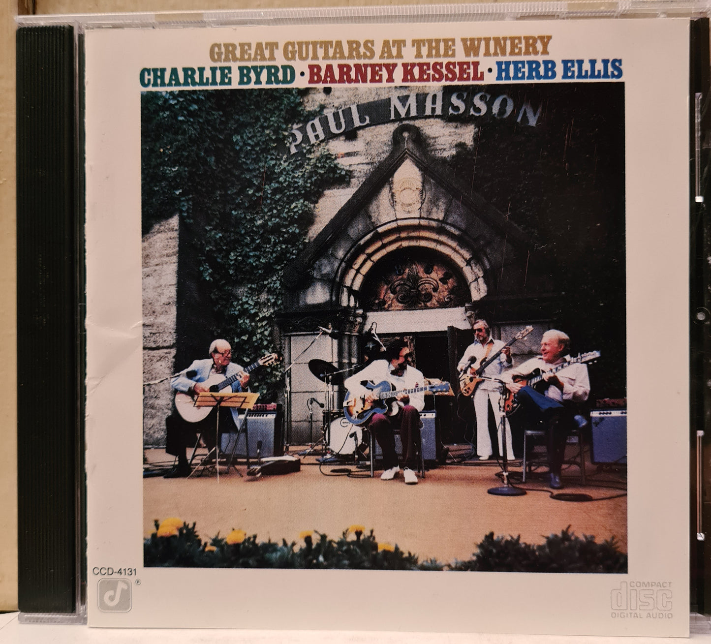 Charlie Byrd / Barney Kessel / Herb Ellis ~ Great Guitars at the Winery (CD)