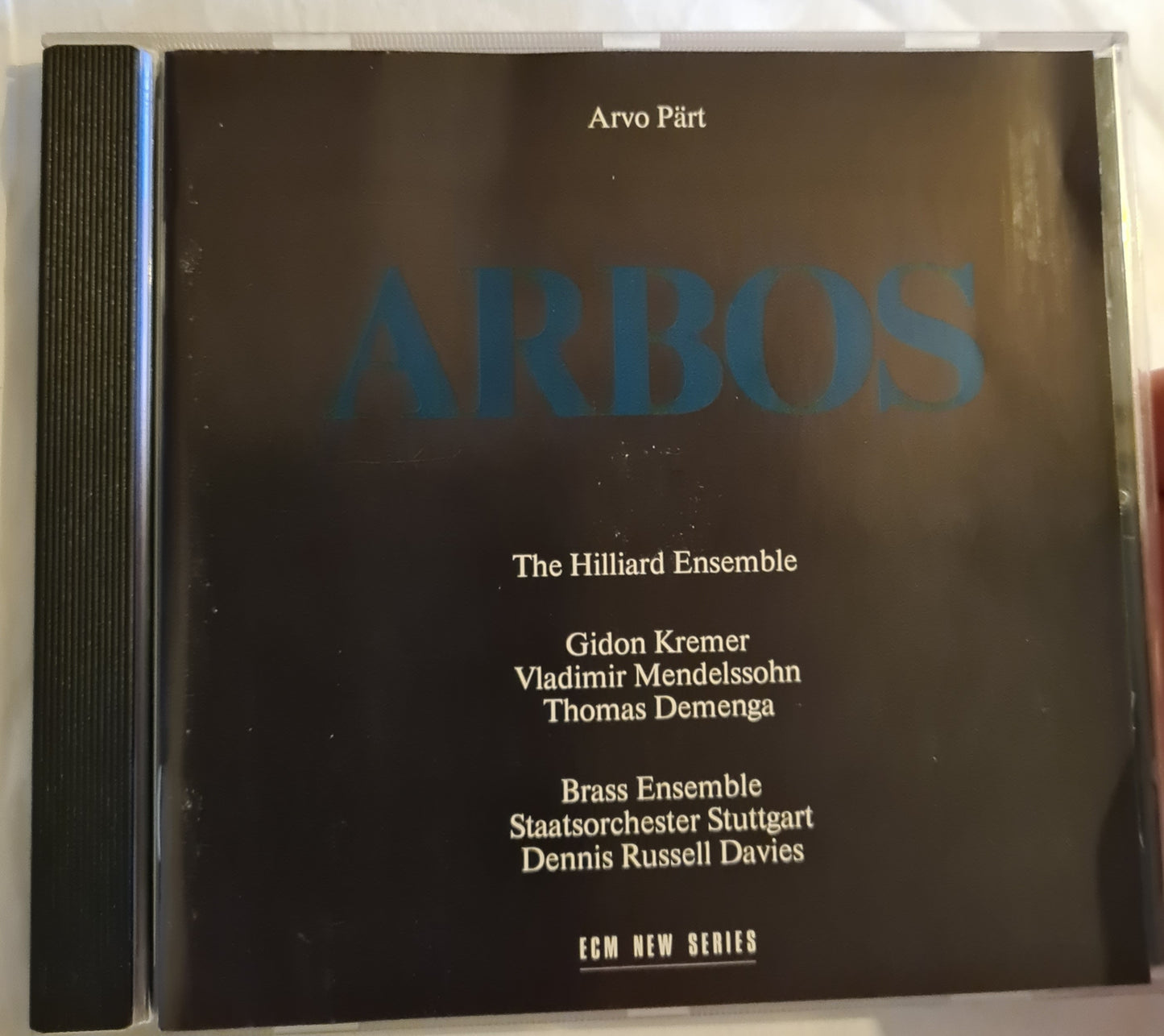 Arvo Part ~ Arbos (CD ECM)