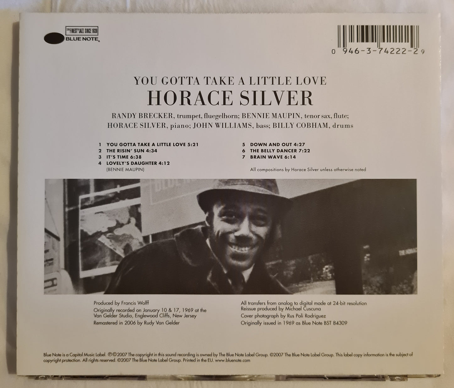 Horace Silver ~ You Gotta Take a Little Love (Import CD)