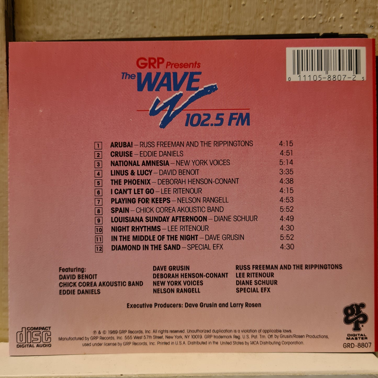 GRP Presents The Wave 102.5fm (CD)