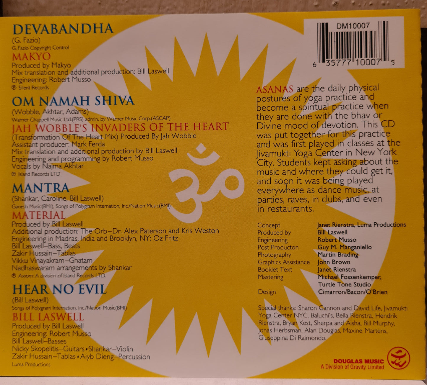 Various Artists ~ Asana (CD)