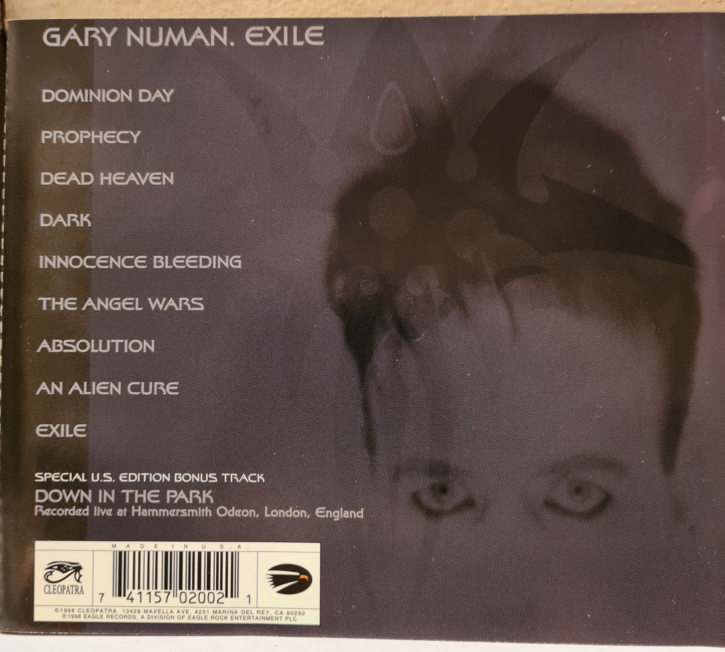 Gary Human ~ Exile (CD)