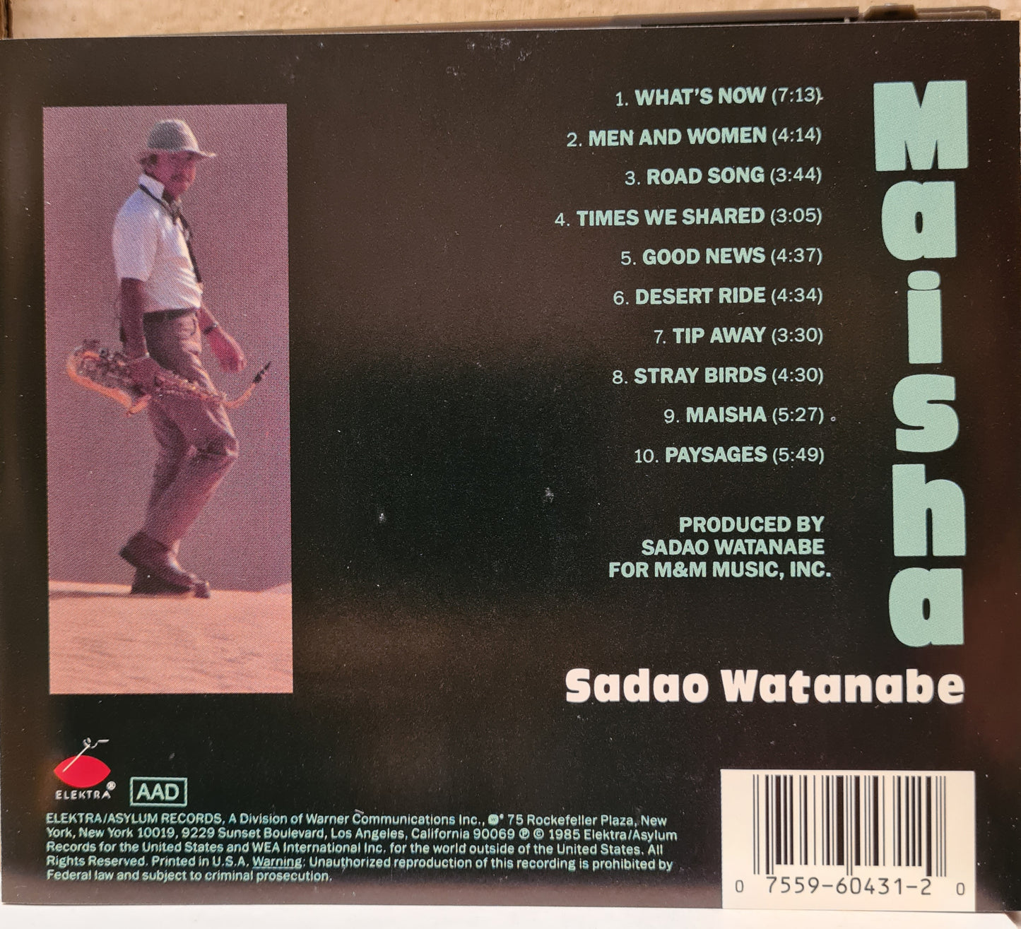 Sadao Watanabe ~ Maisha (CD)