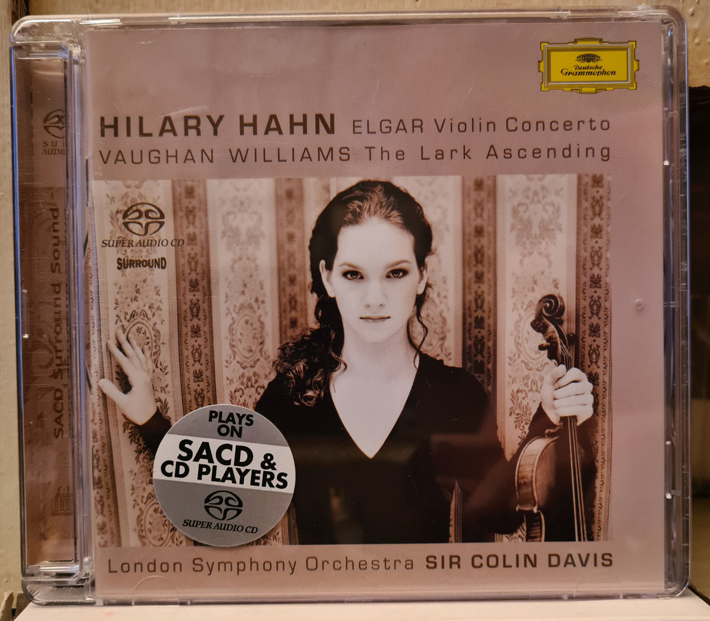 Elgar/Vaughan Williams - Hilary Hahn ~ Violin Concerto / The Lark Ascending (SACD)