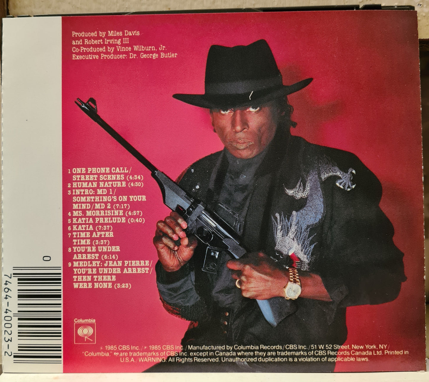 Miles Davis ~ You're Under Arrest (CD)