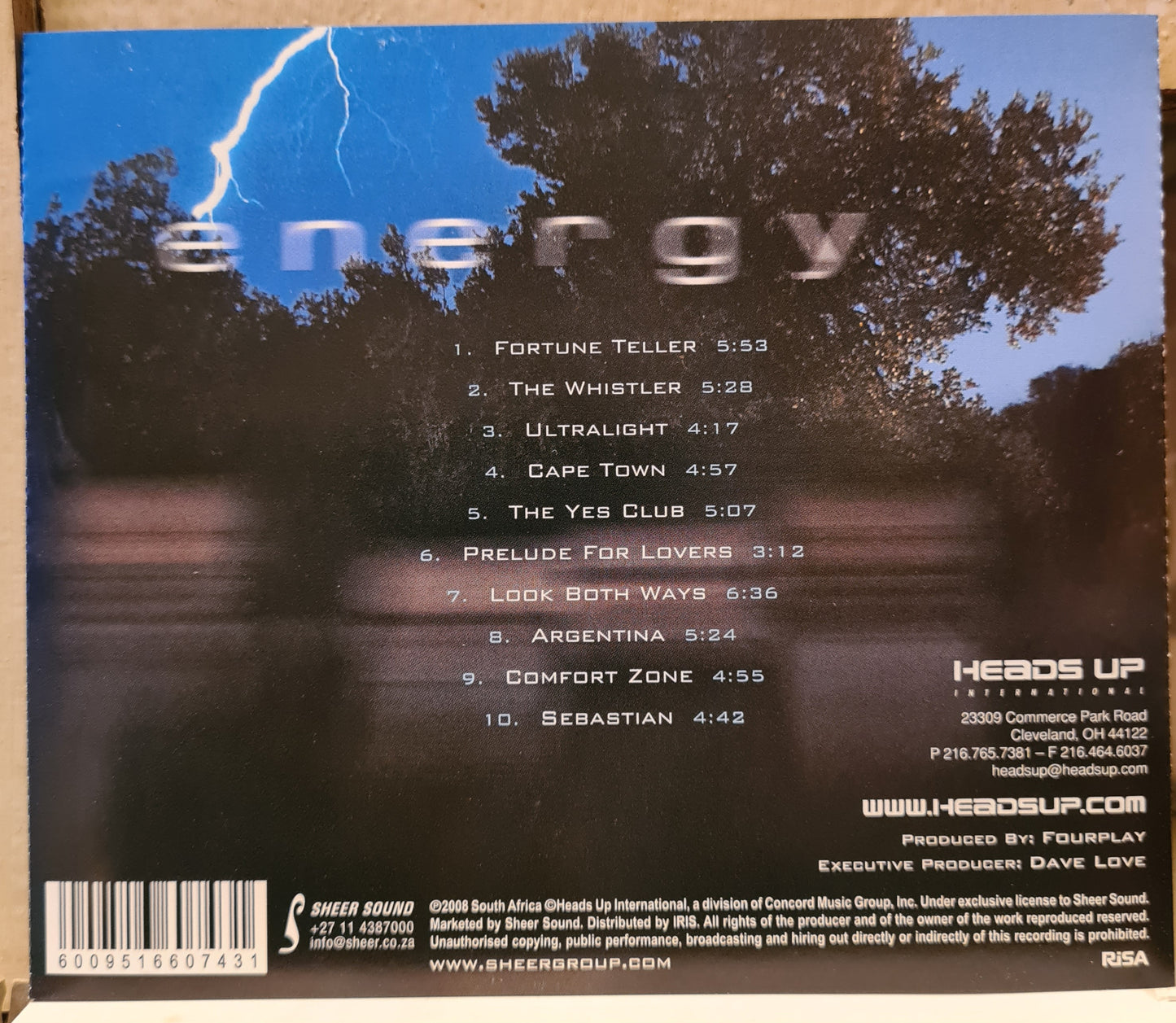 Fourplay ~ Energy (CD)