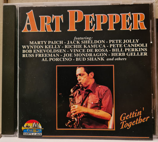 Art Pepper ~ Gettin' Together (Import CD)