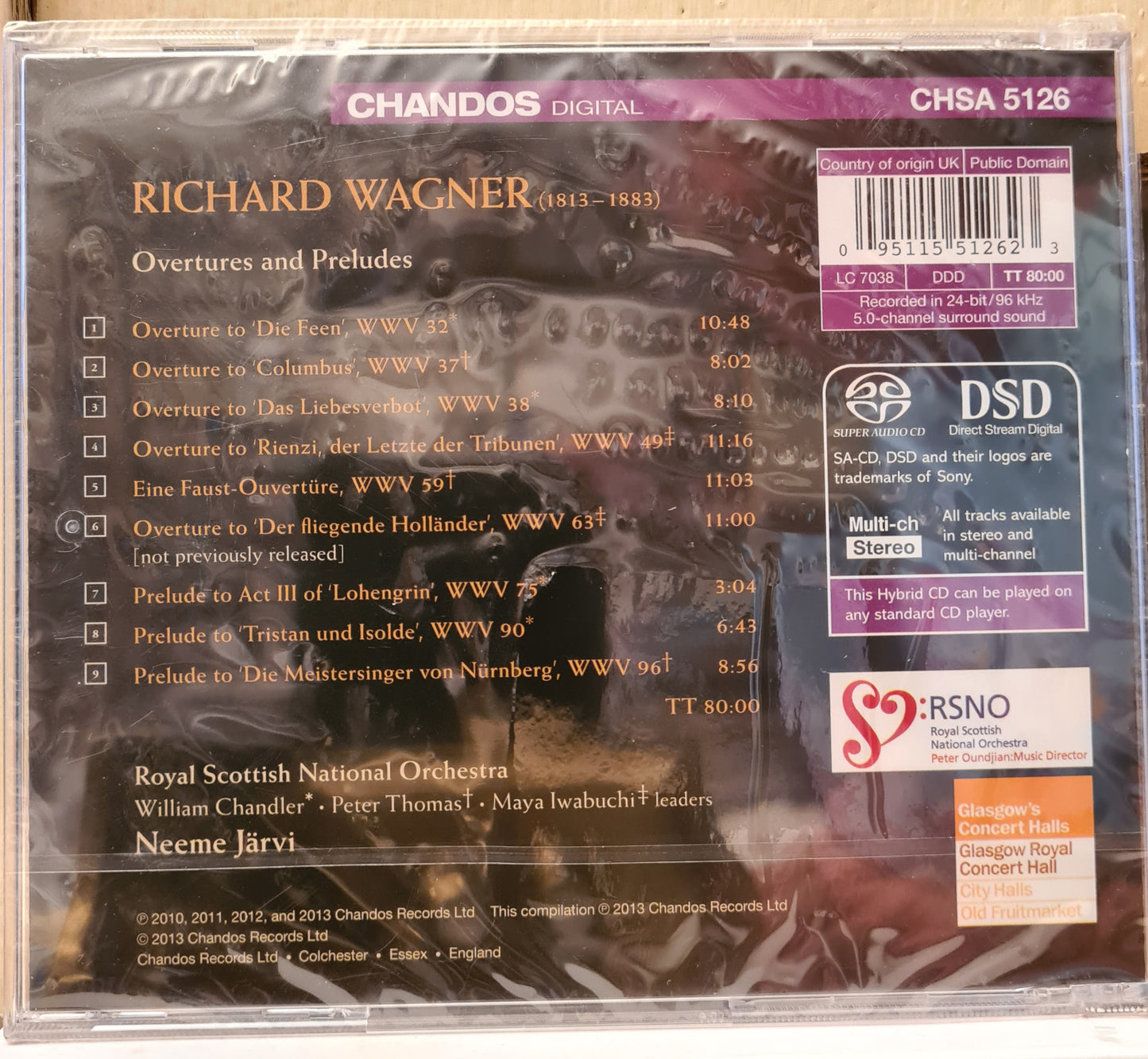 Wagner: Overtures and Preludes (SACD)