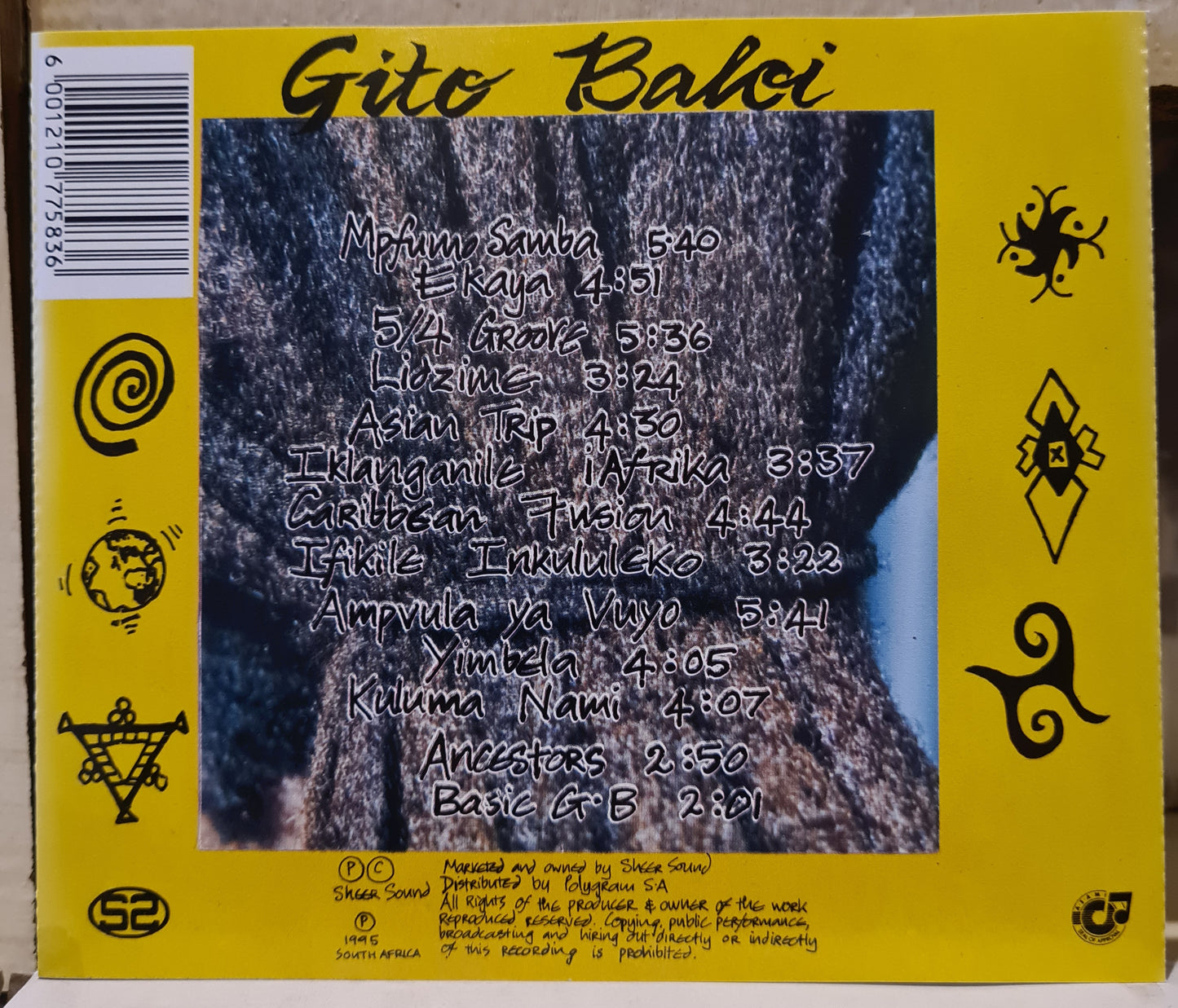 Gito Baloi ~ Ekaya (CD)