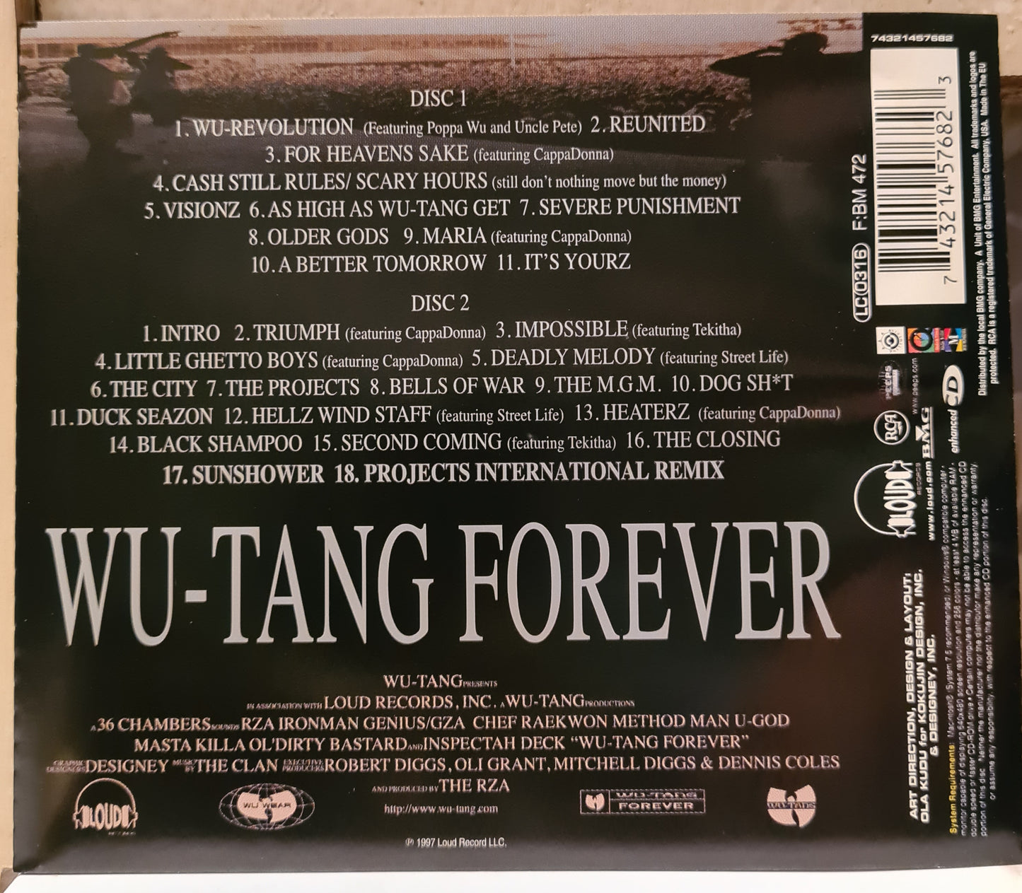 Wu - Tang Clan ~ Wu-Tang Forever (2xCD)