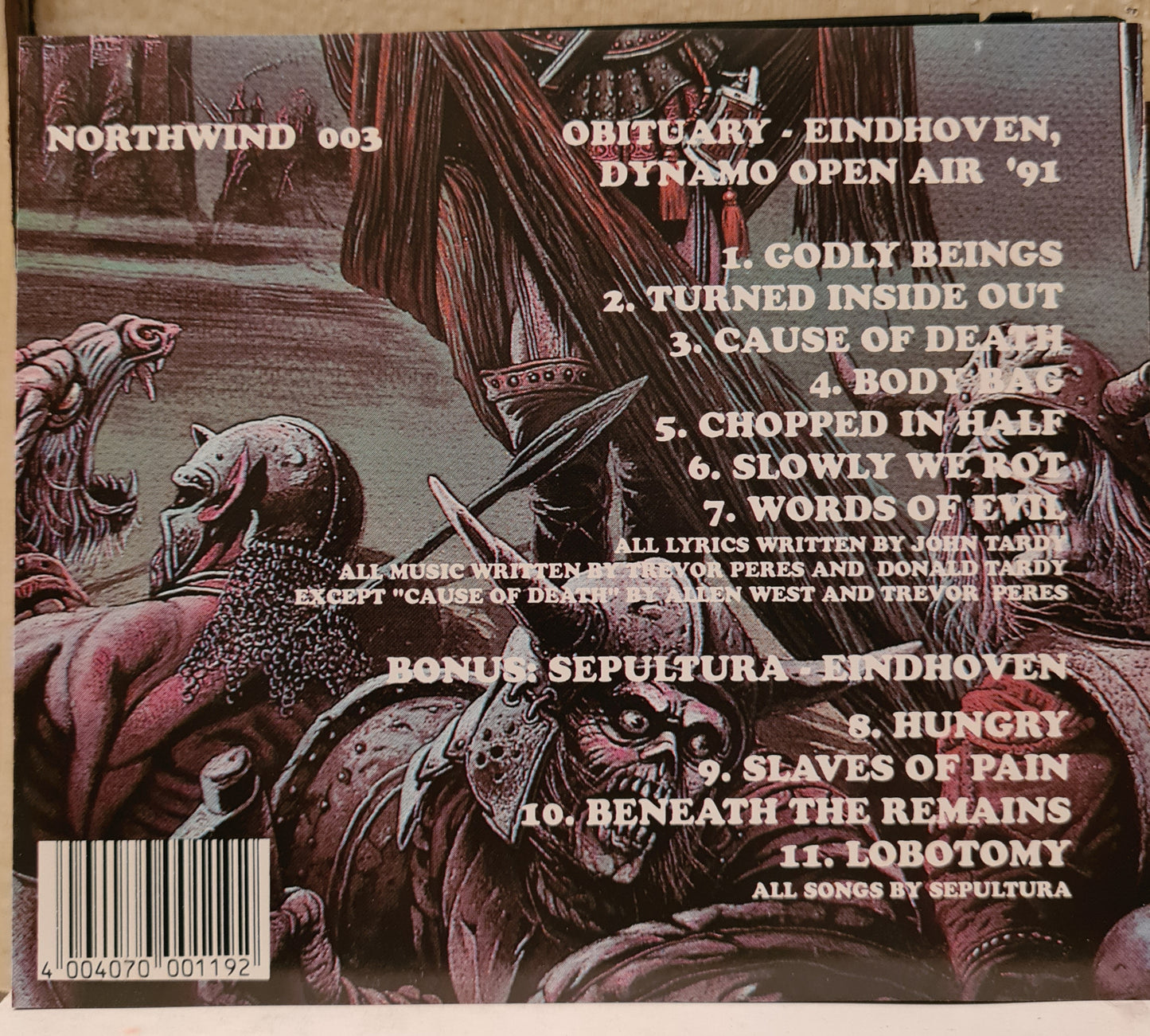 Obituary ~ Godly Beings (CD)