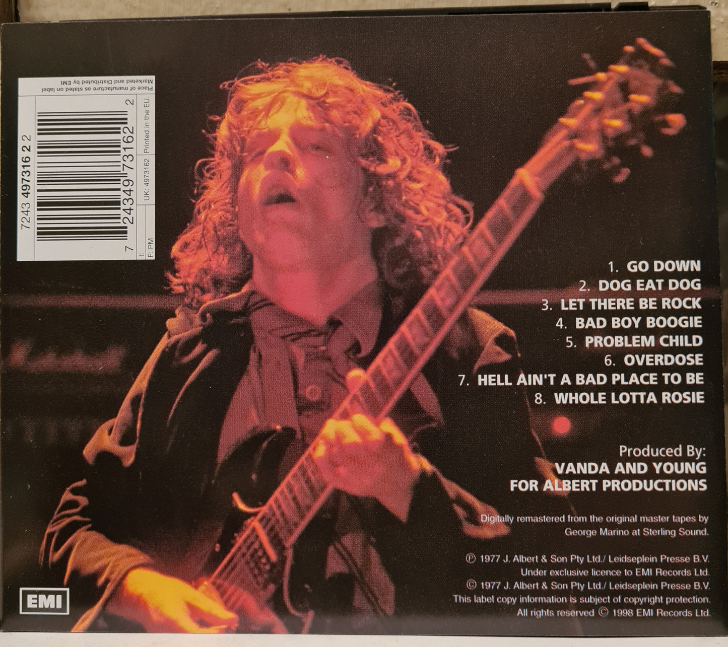 AC/DC ~ Let There Be Rock (CD)