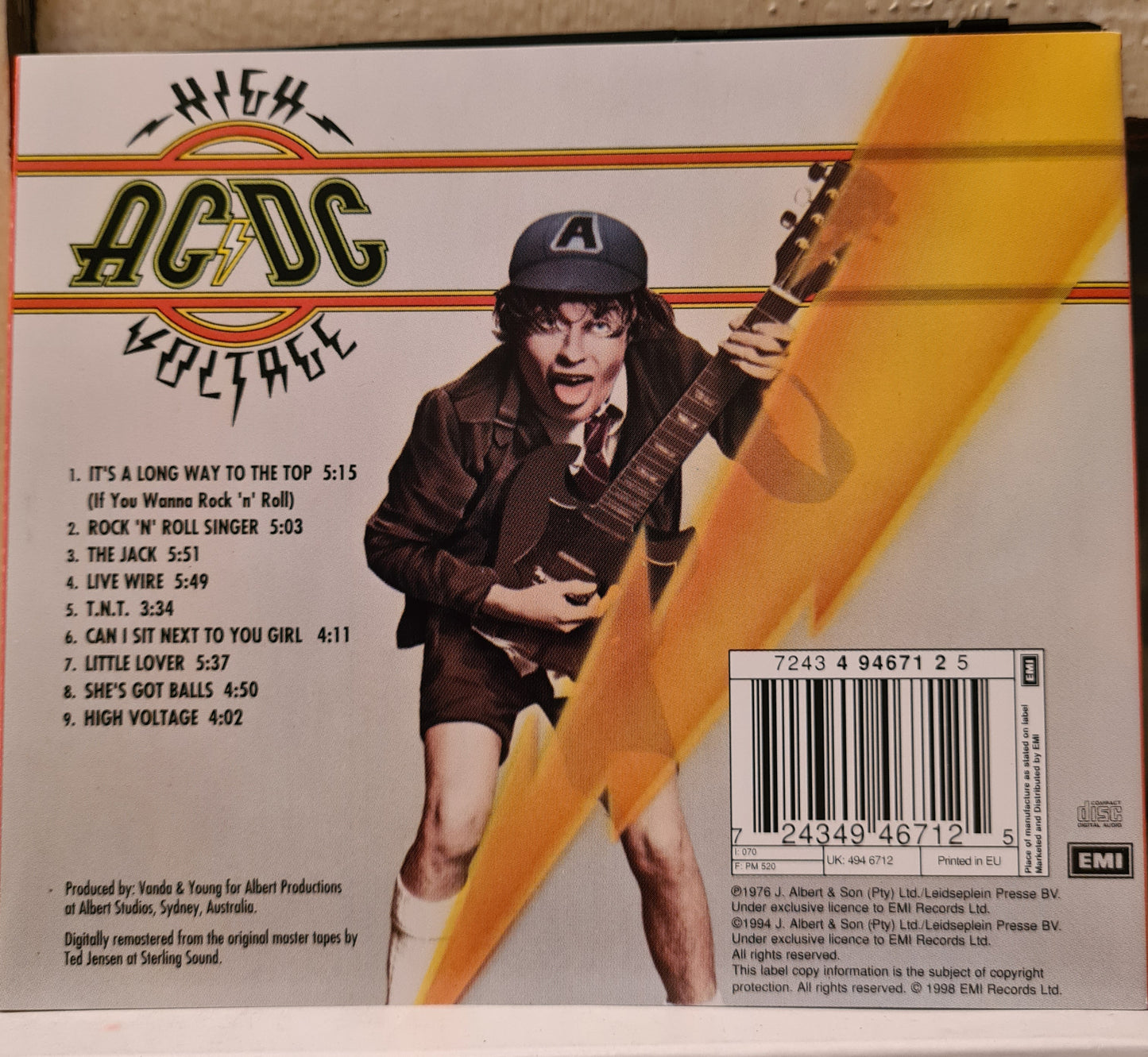 AC/DC ~ High Voltage (CD)