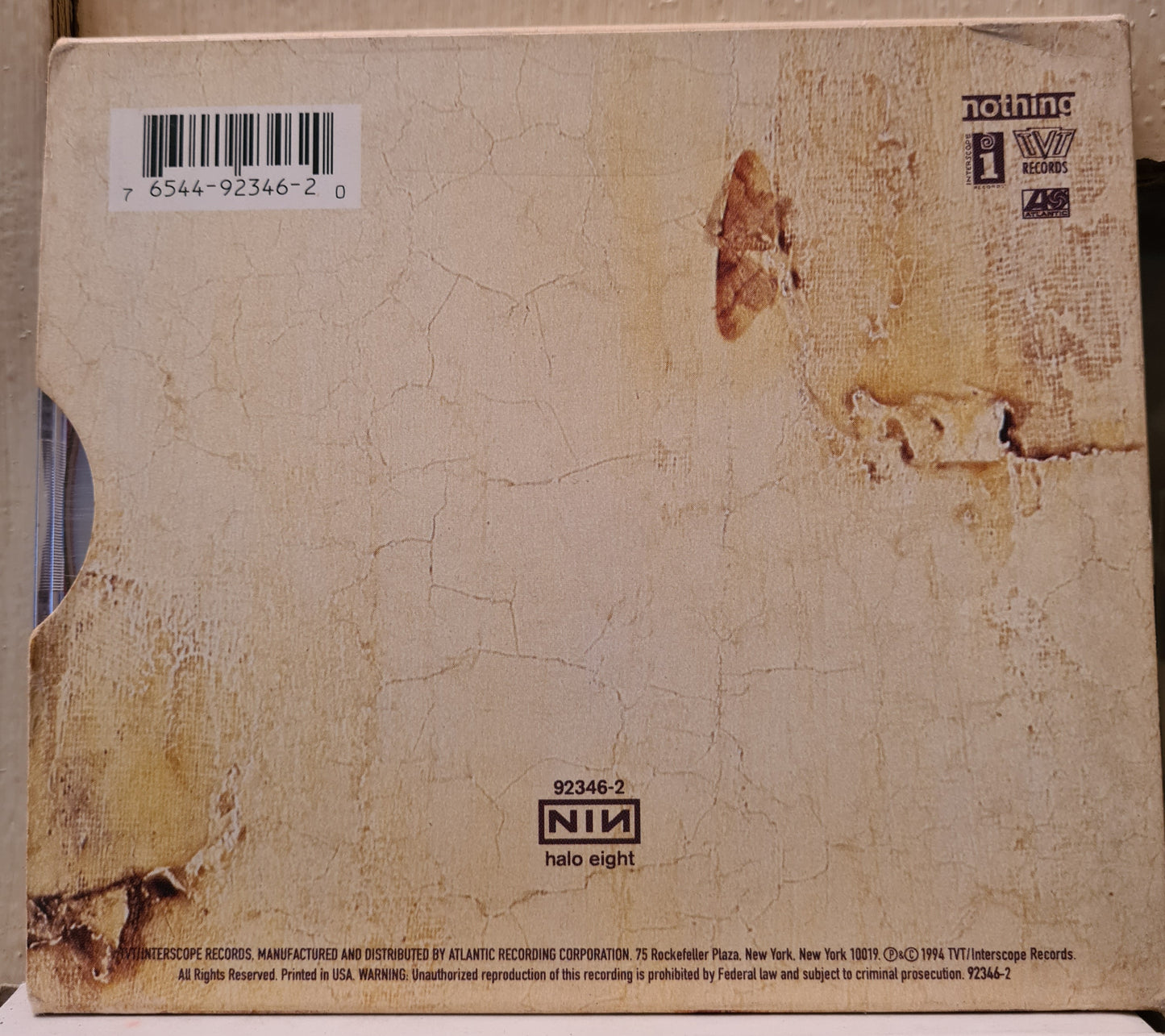 Nine Inch Nails ~ The Downward Spiral (CD)