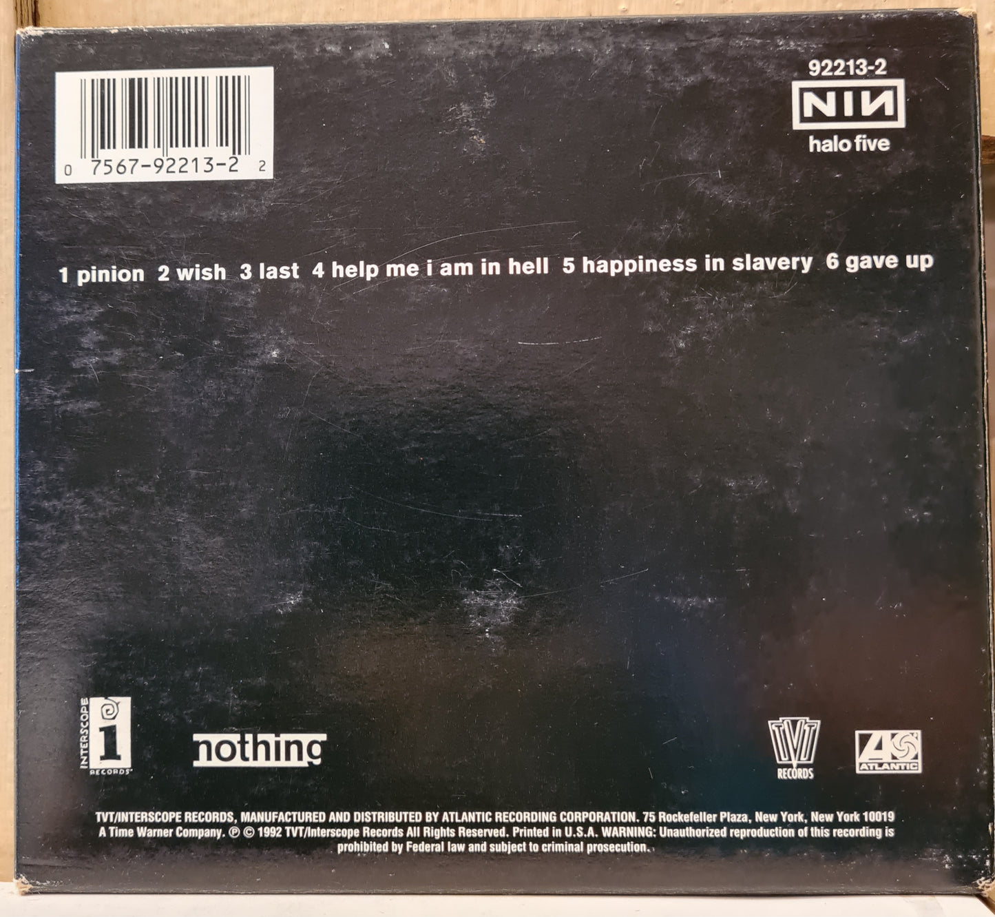 Nine Inch Nails ~ Broken (CD)