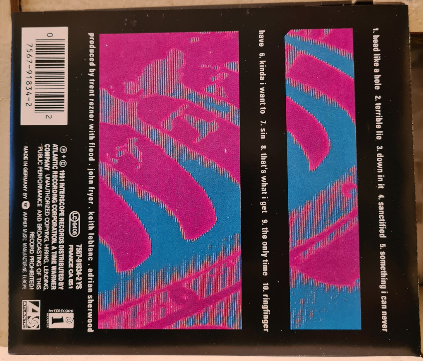 Nine Inch Nails ~ Pretty Hate Machine (CD)