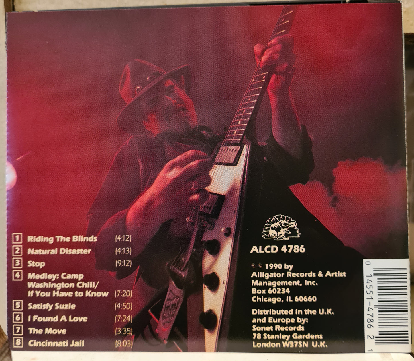 Lonnie Mack ~ Attack of the Killer V - Live! (CD)