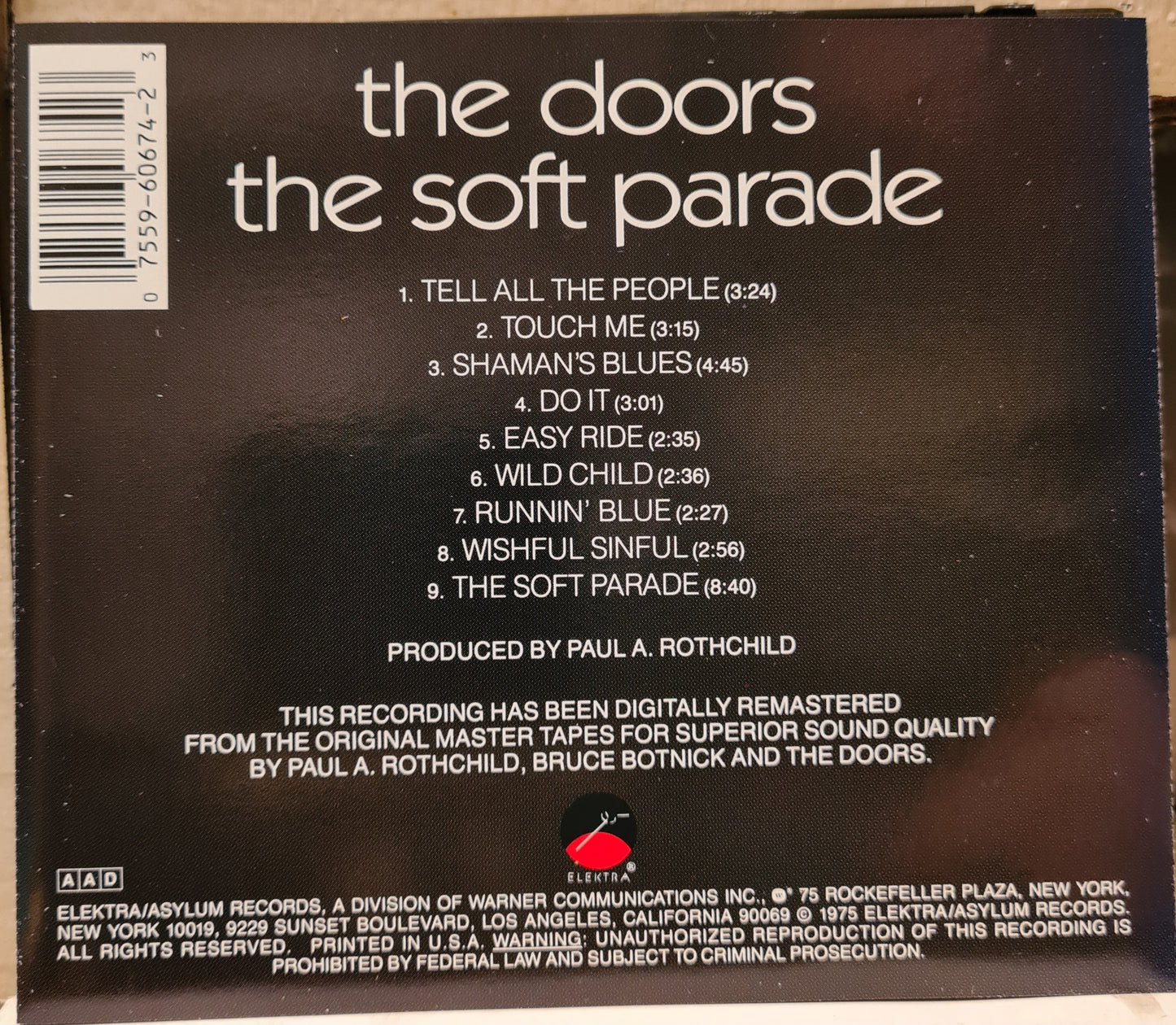 The Doors ~ The Soft Parade (CD)