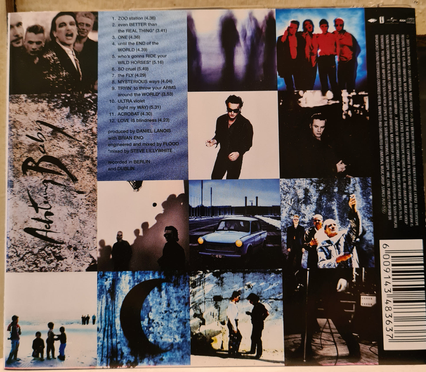 U2 ~ Achtung Baby (CD)