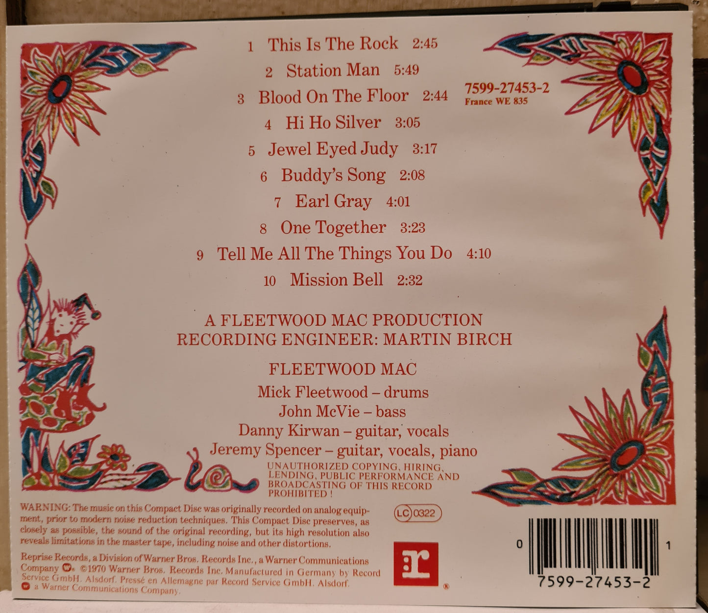 Fleetwood Mac ~ Kiln House (CD)