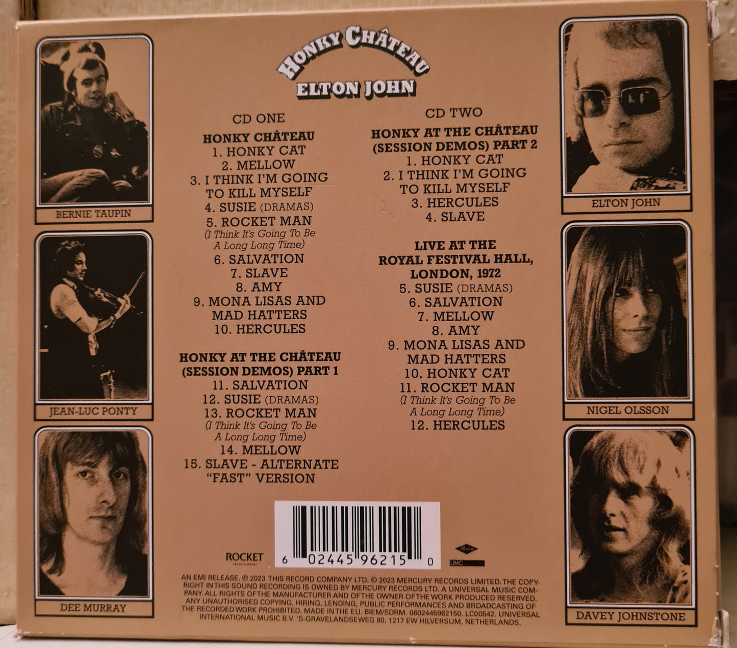 Elton John ~ Honky Chateau (2xCD)