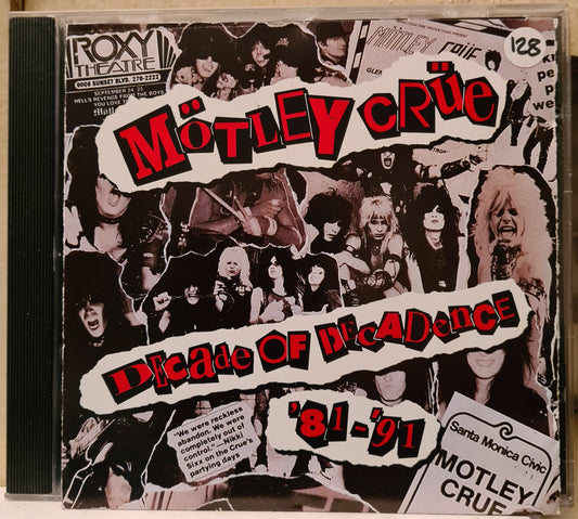 Motley Crue ~ Decade of Decadence '81-'91 (CD)