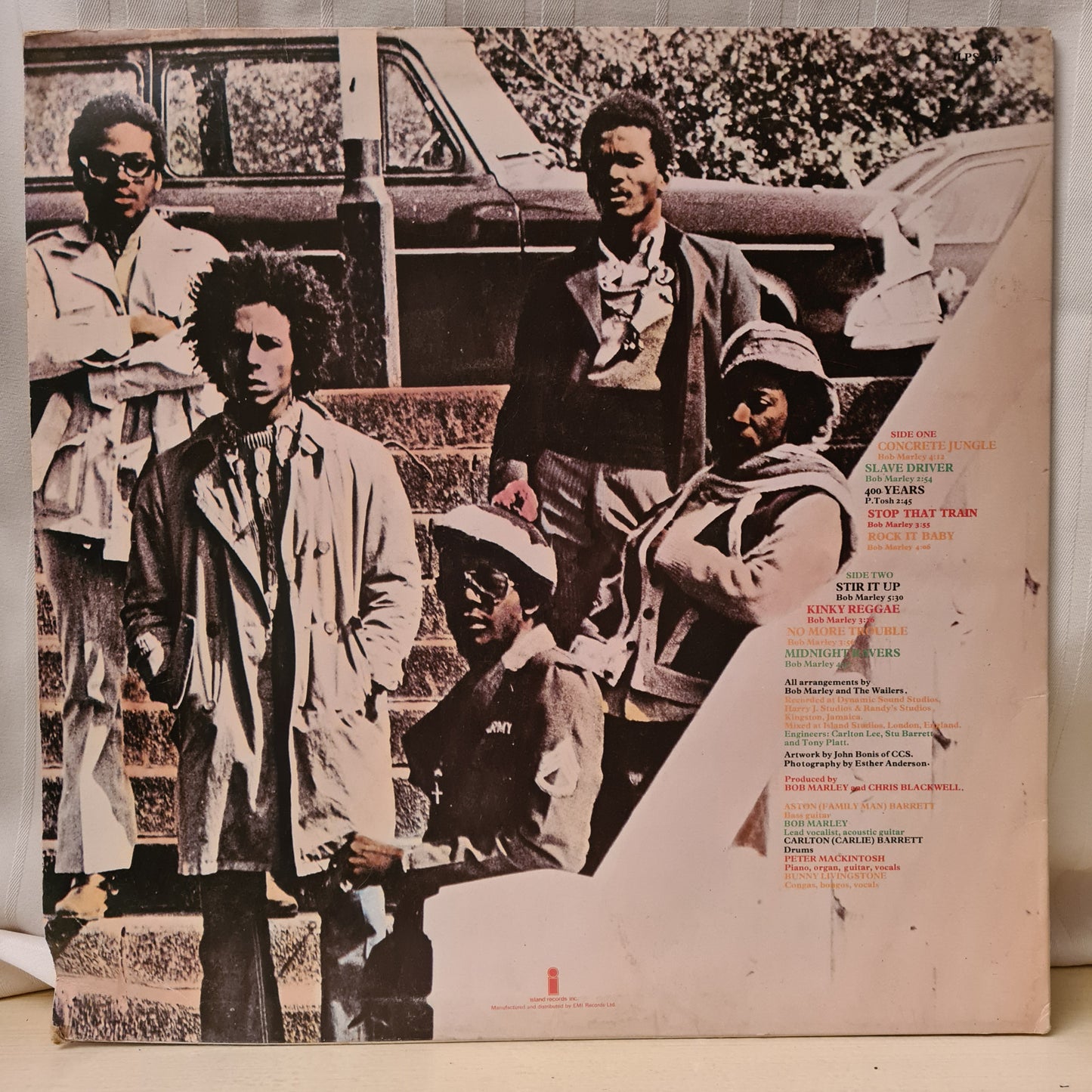 Bob Marley and the Wailers ~ Catch A Fire (Vinyl)