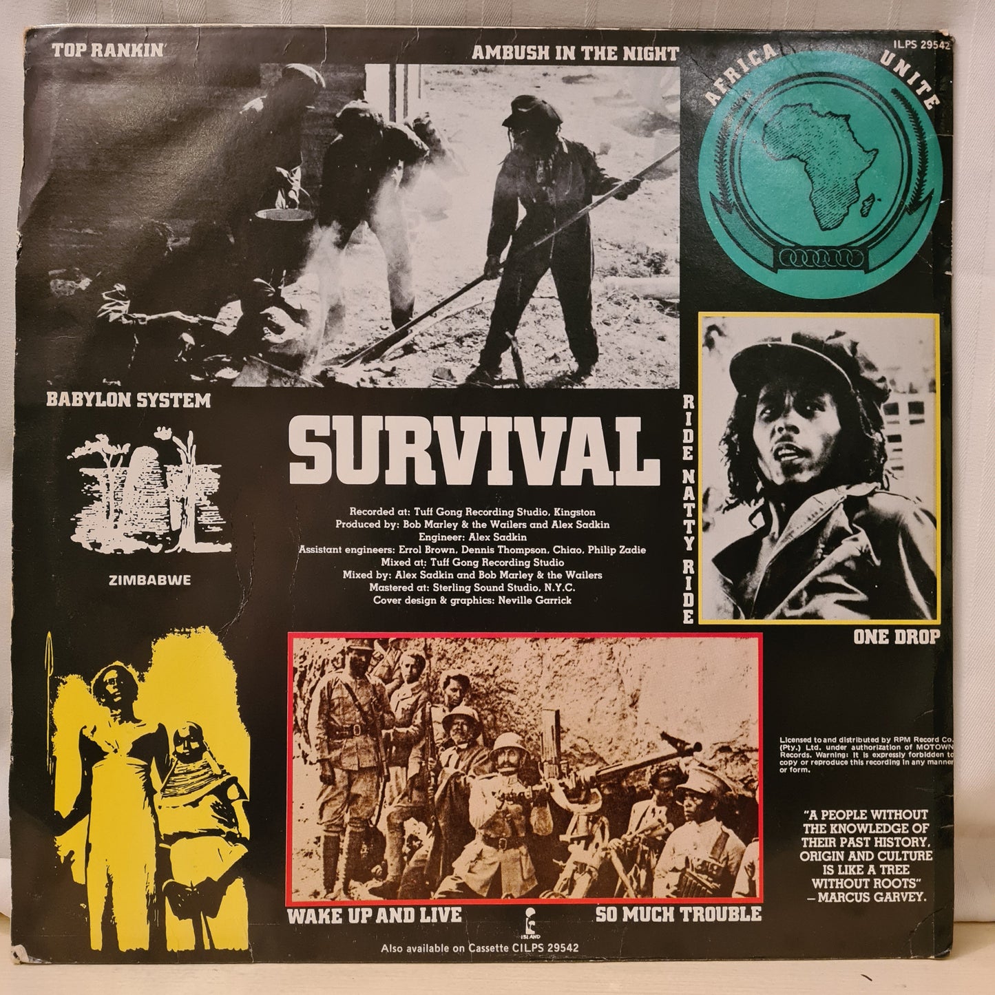 Bob Marley ~ Survival (Vinyl)