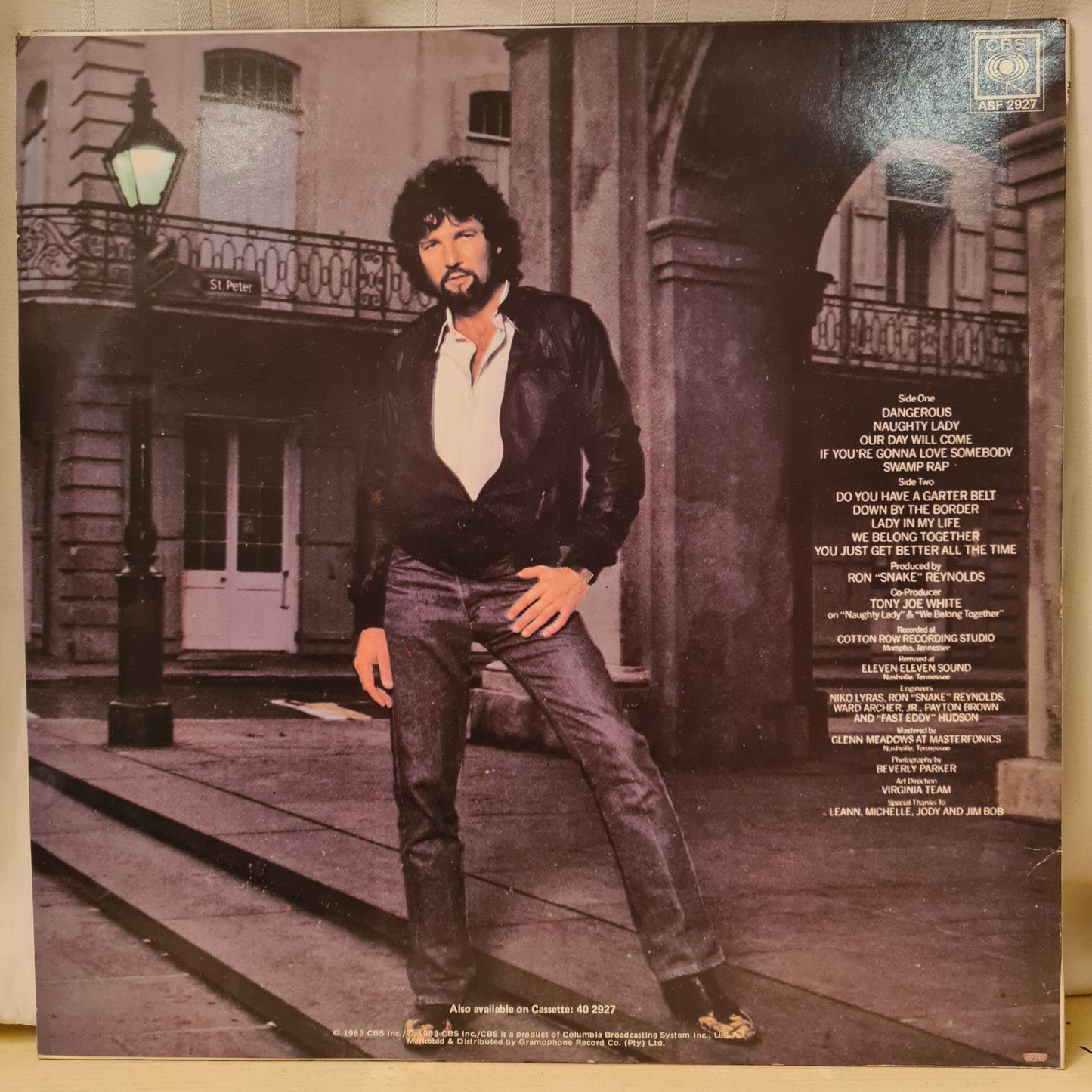 Tony Joe White ~ Dangerous (Vinyl RSA EX) )