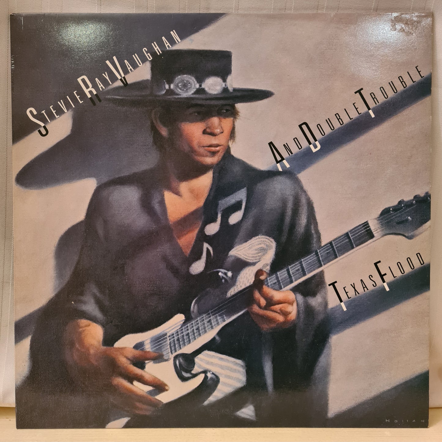 Stevie Ray Vaughan and Double Trouble ~ Texas Flood (Vinyl Holland VG+)