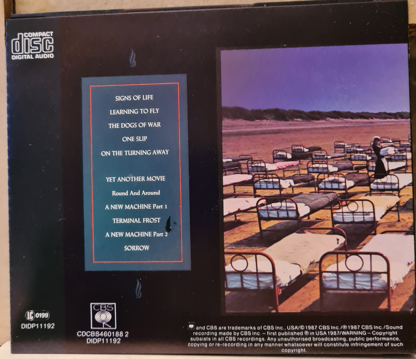 Pink Floyd ~ A Momentary Lapse of Reason (CD-Austria)