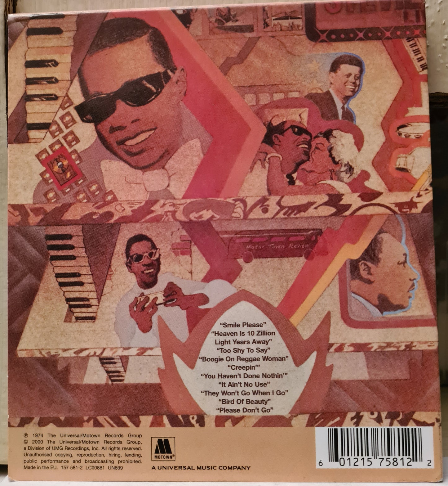 Stevie Wonder ~ Fulfillingness' First Finale (CD-EU)