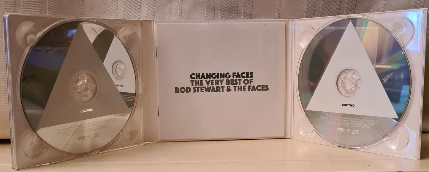 Rod Stewart & the Faces ~ Changing Faces - the very best of 69-74 (2xCD - EU)