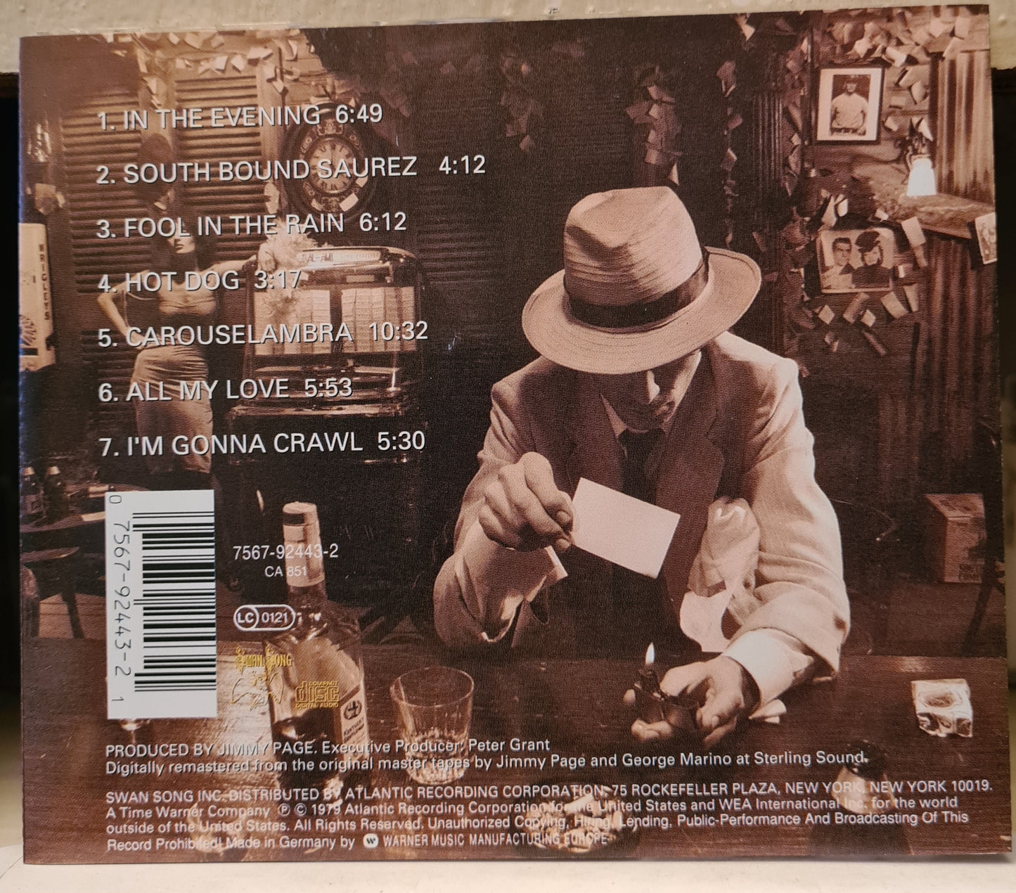 Led Zeppelin ~ In Through the Out Door (CD - German)