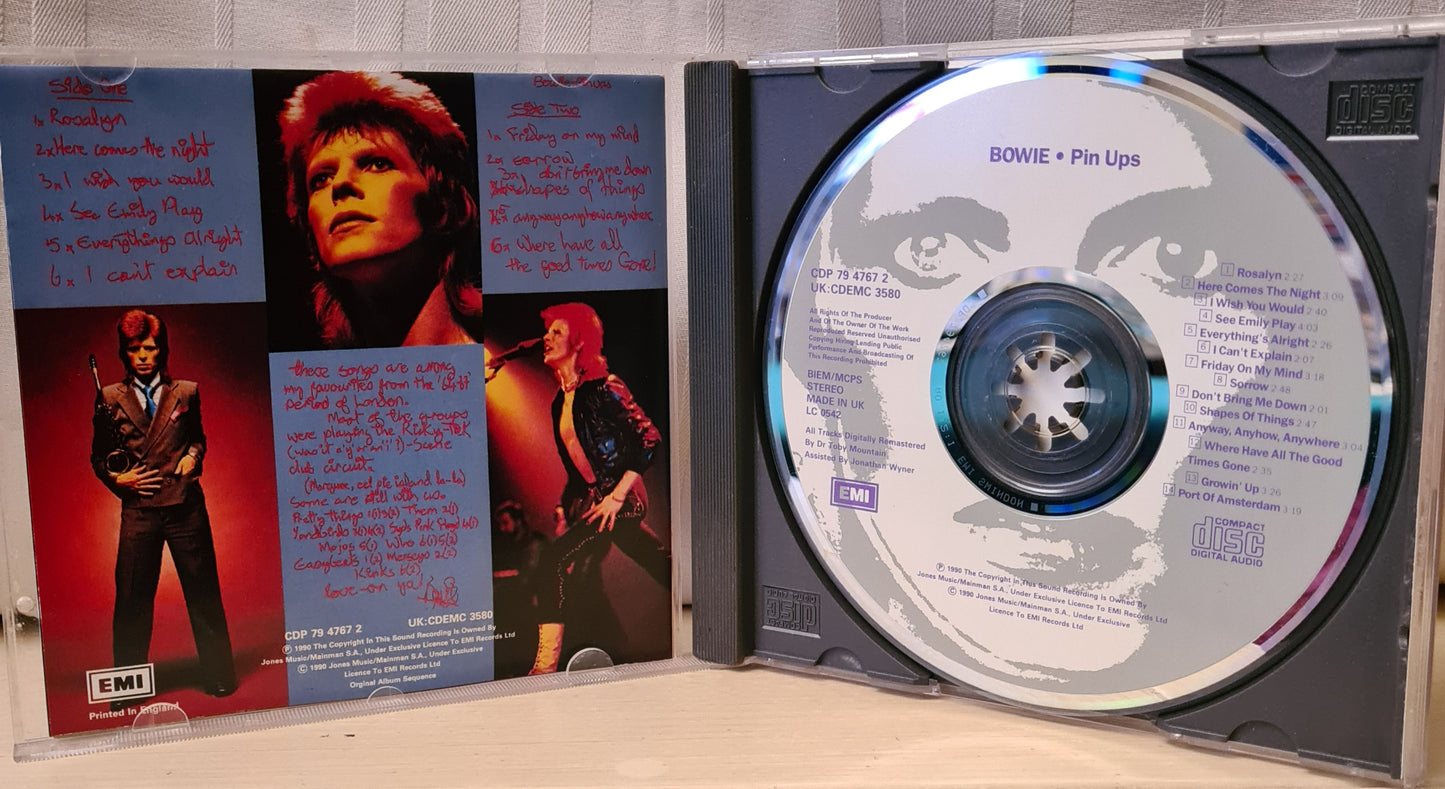 David Bowie ~ Pinups (CD - UK)