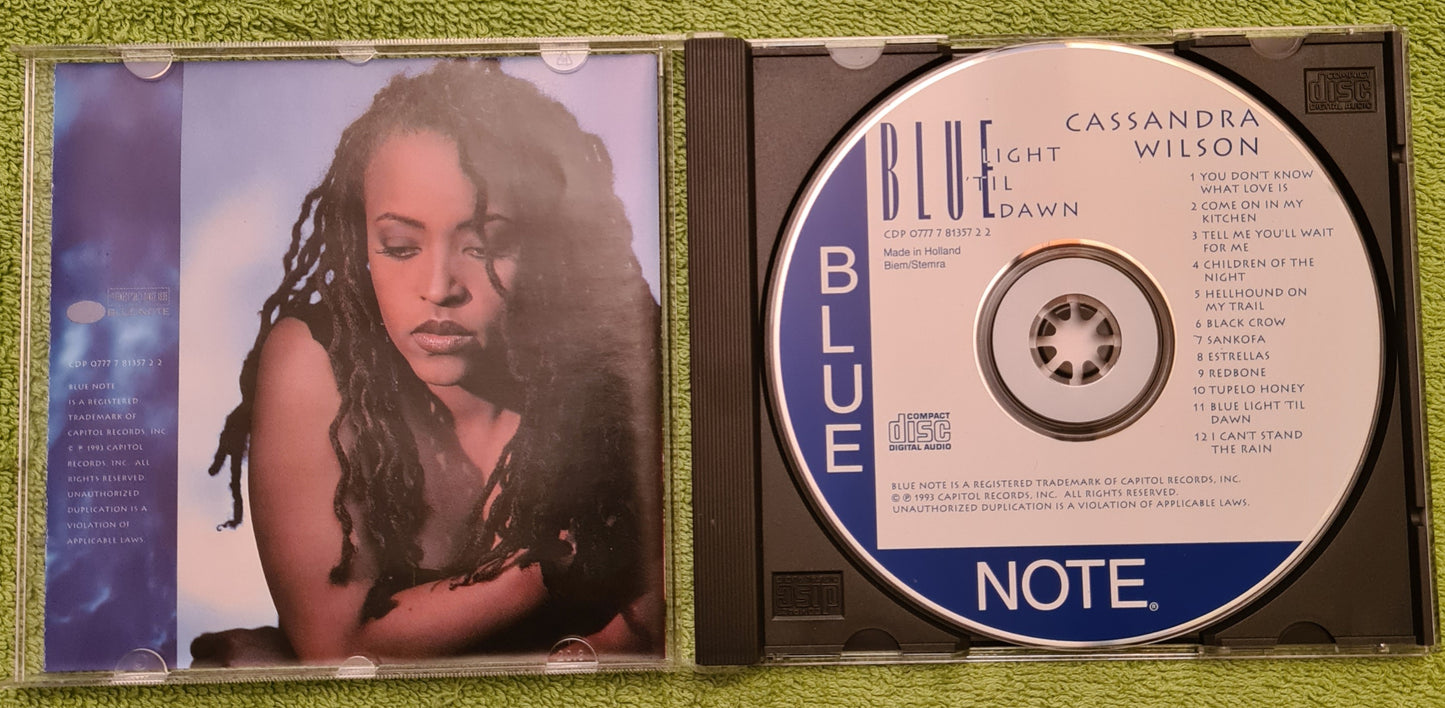 Cassandra Wilson ~ Blue Light 'Til Dawn (CD - Holland)