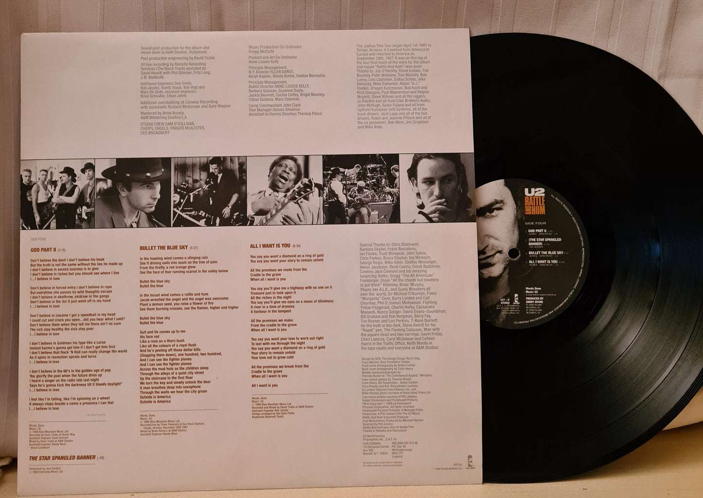 U2 ~ Rattle and Hum (2x Vinyl - Europe)