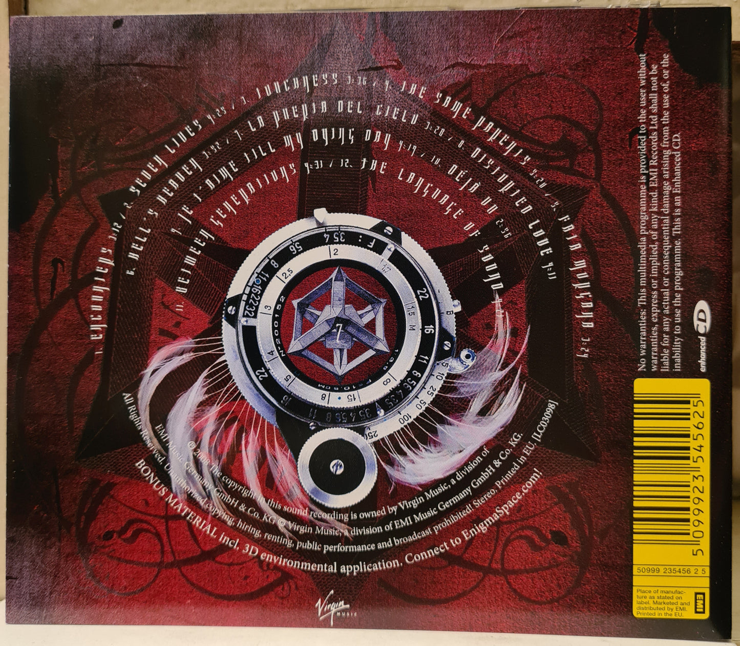 Enigma ~ Seven Lives Many Faces (CD - German import)