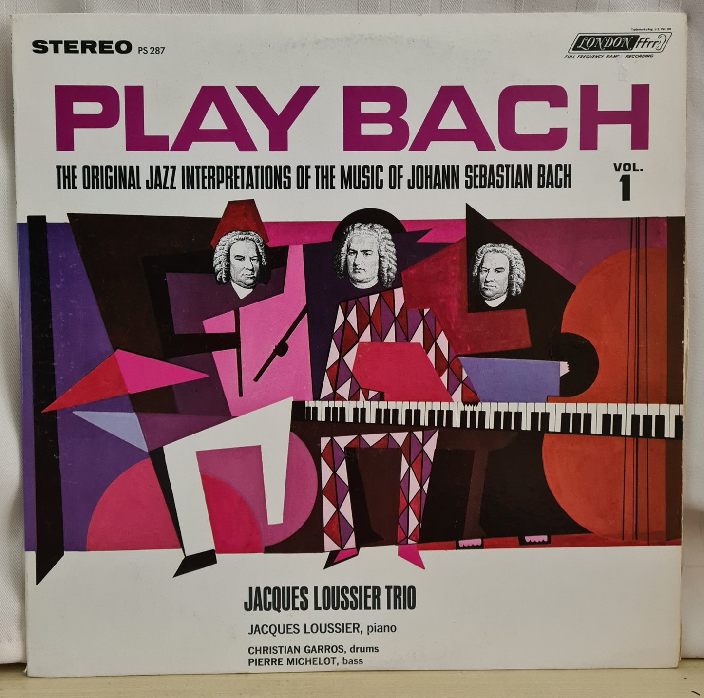 Jacques Loussier Trio - Play Bach vol 1 (Vinyl)